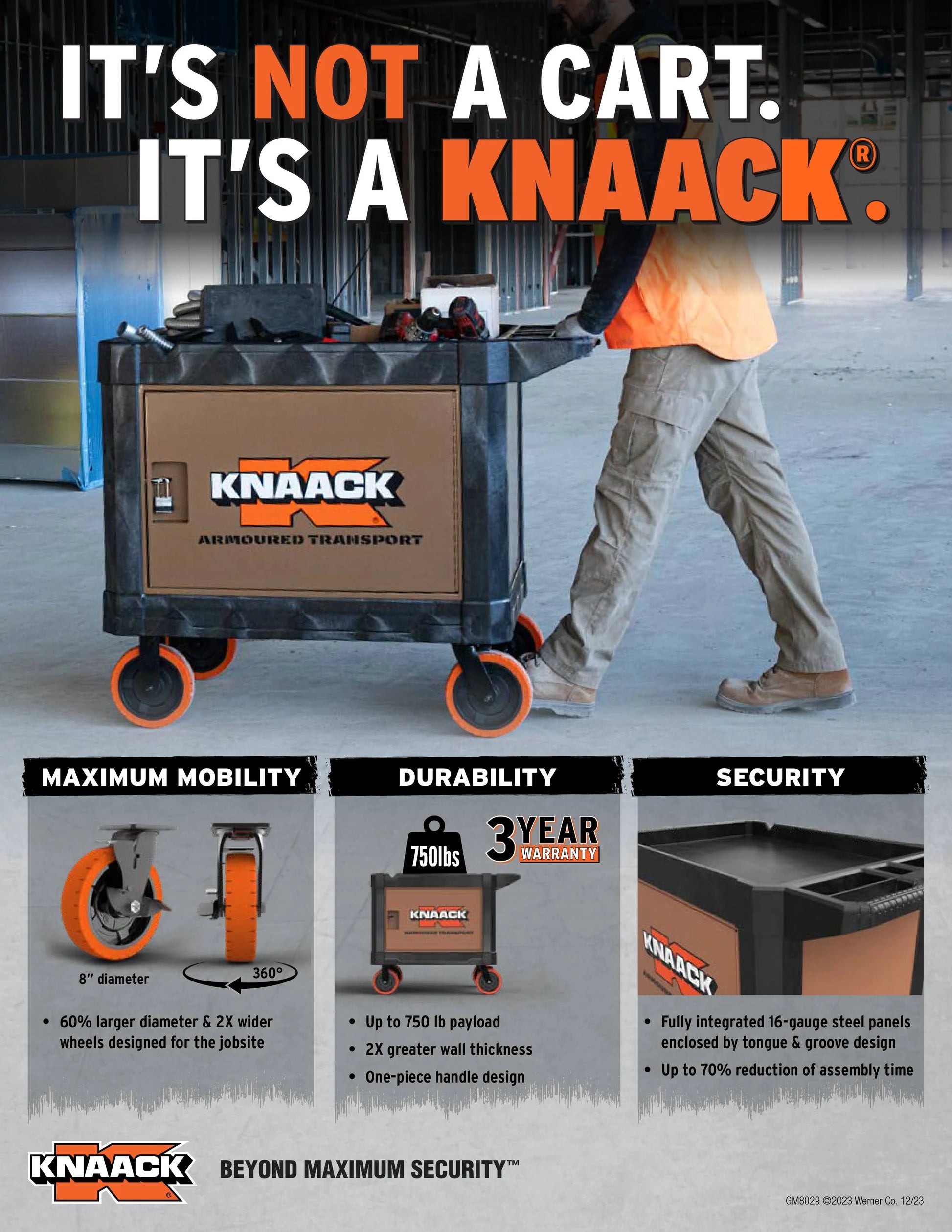 KNAACK KAT-01 Armoured Transport Utility Cart