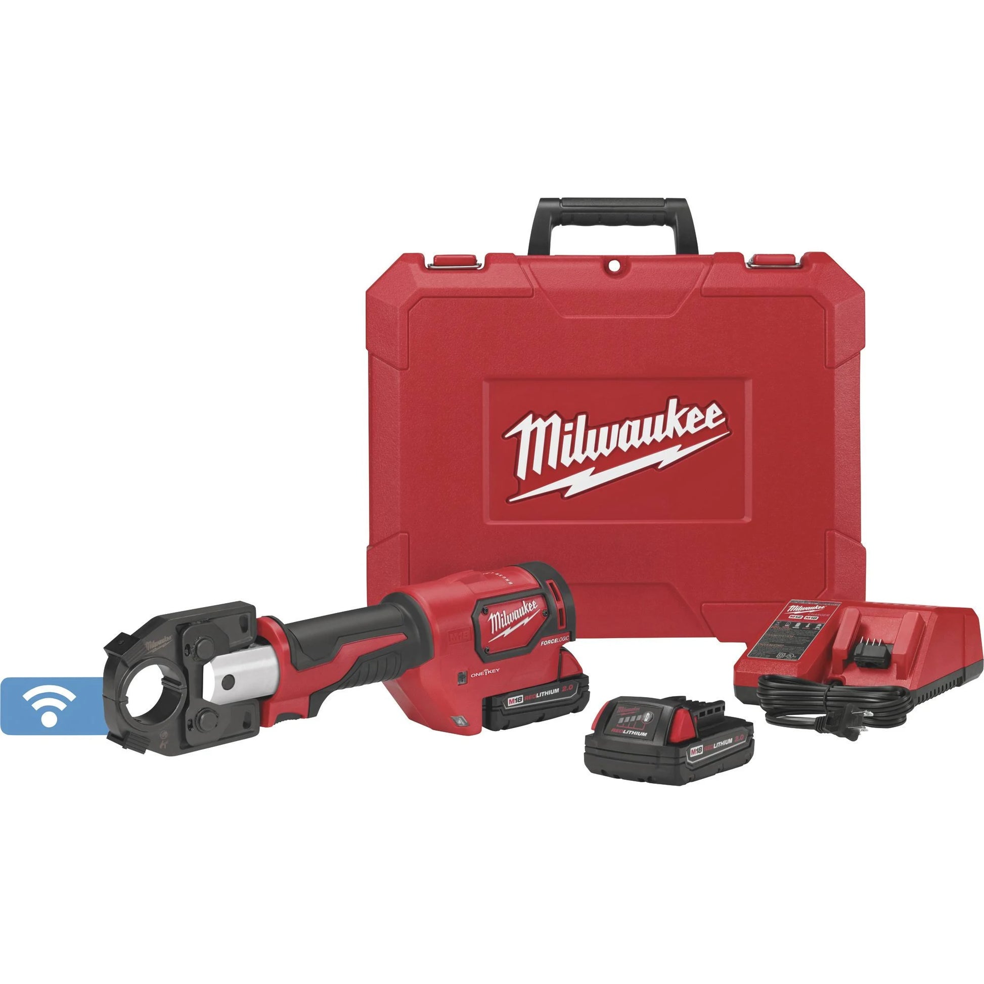Milwaukee 2679-22 M18™ FORCE LOGIC™ 600 MCM Crimper - McCally Tool and Supply | Industrial Distributor & Repair