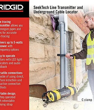 RIDGID 21898 SeekTech ST-305 Transmitter (5W) - McCally Tool and Supply | Industrial Distributor & Repair