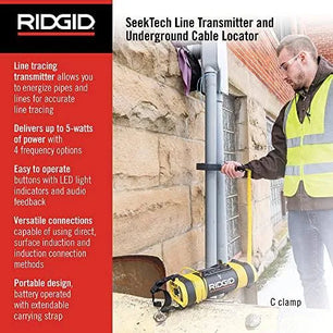 RIDGID 21898 SeekTech ST-305 Transmitter (5W) - McCally Tool and Supply | Industrial Distributor & Repair