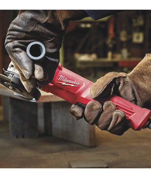 Milwaukee 6141-31 11 Amp Corded 4-1/2 in. Small Angle Grinder Paddle No-Lock - McCally Tool and Supply | Industrial Distributor & Repair