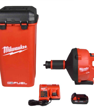 Milwaukee 2772A-21 M18 FUEL™ Drain Snake w/ CABLE DRIVE™ with 5/16” Cable