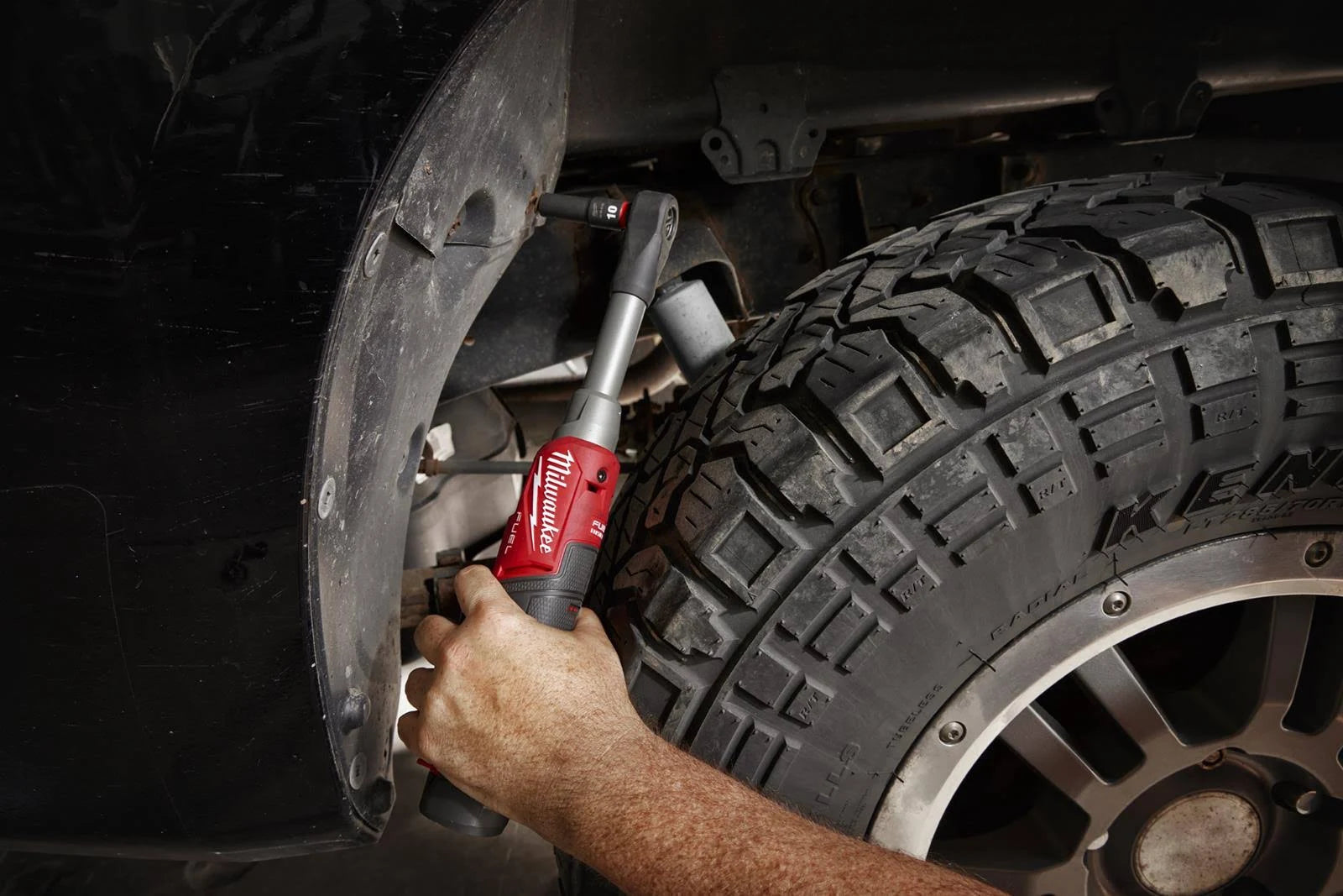 Milwaukee 2568-20 M12 FUEL™ 1/4" Extended Reach High Speed Ratchet - McCally Tool and Supply | Industrial Distributor & Repair