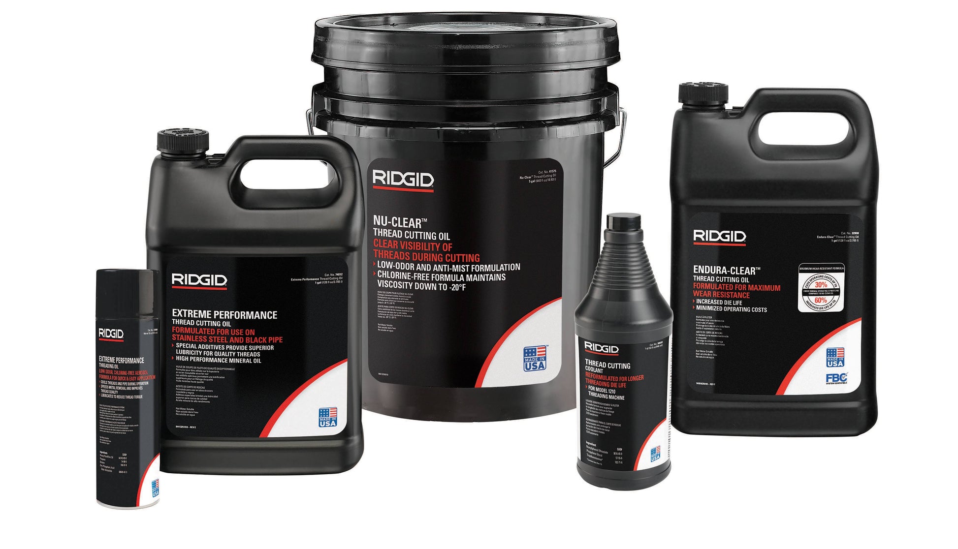 RIDGID 74012 Extreme Performance Stainless Steel Thread Cutting Oil (1 Gallon) - McCally Tool and Supply | Industrial Distributor & Repair