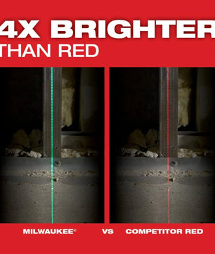 Milwaukee 3622-21 M12™ Green Cross Line & Plumb Points Laser Kit - McCally Tool and Supply | Industrial Distributor & Repair