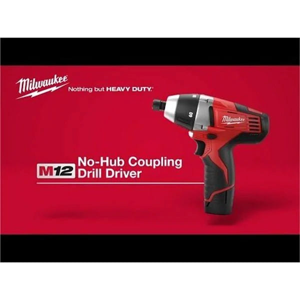 Milwaukee 2455-20 M12™ Cordless No-Hub Driver (Bare Tool) - McCally Tool and Supply | Industrial Distributor & Repair