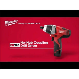 Milwaukee 2455-20 M12™ Cordless No-Hub Driver (Bare Tool) - McCally Tool and Supply | Industrial Distributor & Repair