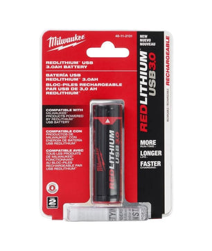Milwaukee 48-11-2131 REDLITHIUM™ USB 3.0 Battery