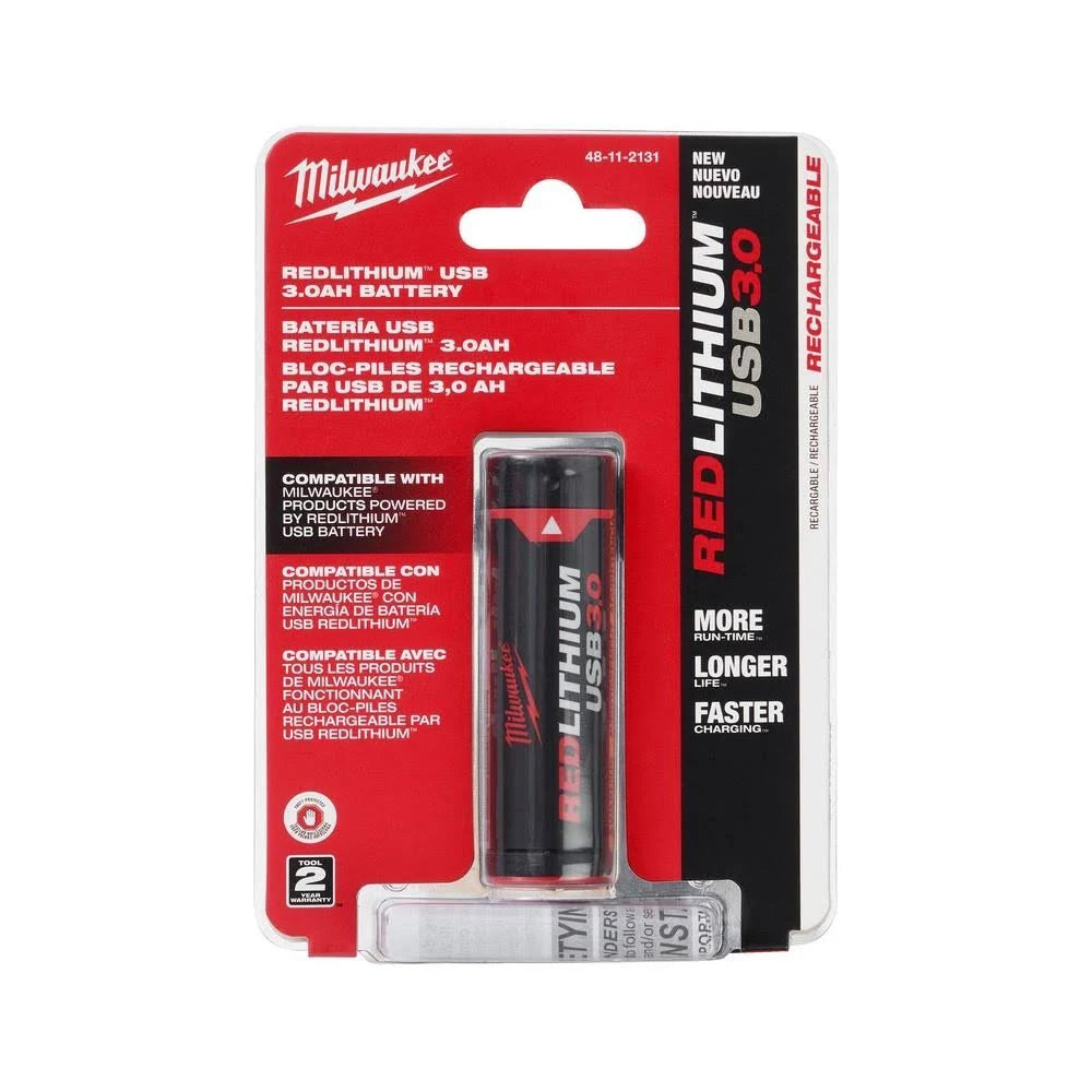 Milwaukee 48-11-2131 REDLITHIUM™ USB 3.0 Battery