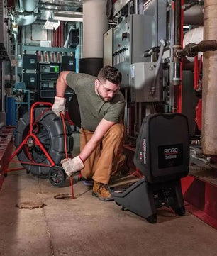 RIDGID 63603 SeeSnake Standard Camera TruSense, 200', 35mm Self-Leveling - McCally Tool and Supply | Industrial Distributor & Repair