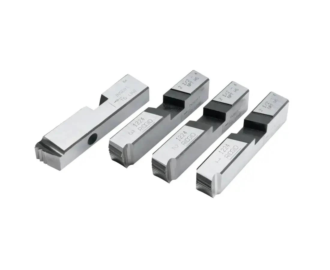 RIDGID 31827 Model 1224 HS NPT Threading Dies for Plastic Coated Pipe 2-1/2'' - 4" NPT