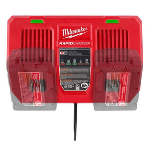 Milwaukee 48-59-1802 M18™ Dual Bay Simultaneous Rapid Charger - McCally Tool and Supply | Industrial Distributor & Repair