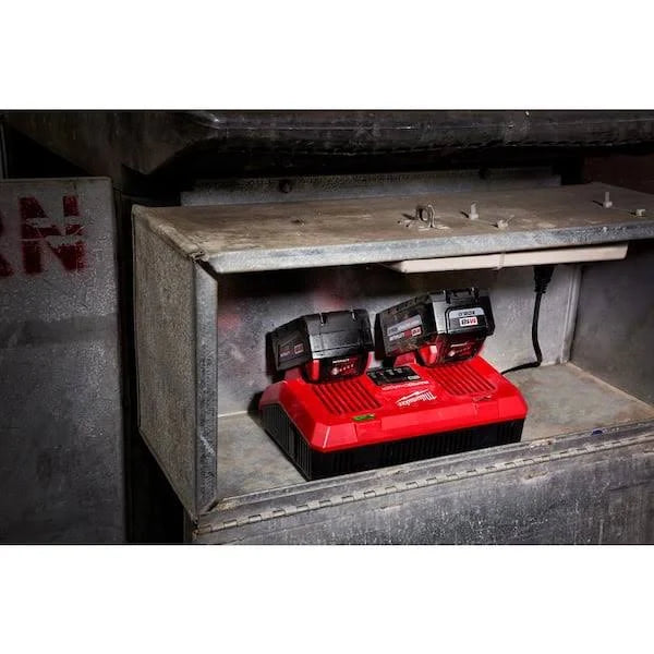 Milwaukee 48-59-1802 M18™ Dual Bay Simultaneous Rapid Charger - McCally Tool and Supply | Industrial Distributor & Repair