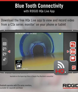 RIDGID 63603 SeeSnake Standard Camera TruSense, 200', 35mm Self-Leveling - McCally Tool and Supply | Industrial Distributor & Repair