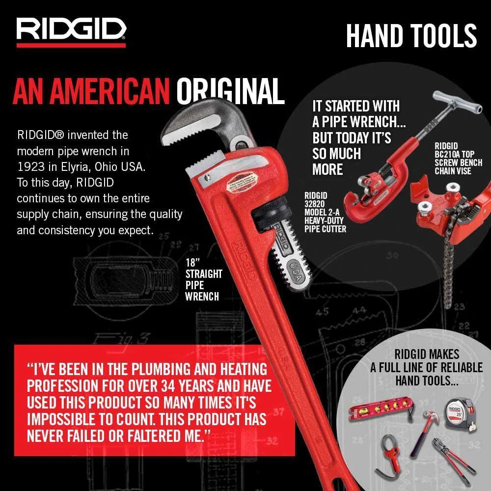 RIDGID 31642 1/4"-2-5/8" Model 152 Quick-Acting Tubing Cutter (Metal / Copper) - McCally Tool and Supply | Industrial Distributor & Repair