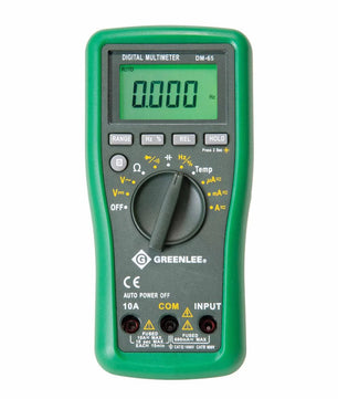 Greenlee DM-65 Digital Multimeter - McCally Tool and Supply | Industrial Distributor & Repair