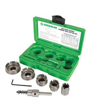 Greenlee 660 Quick Change Stainless Steel Hole Cutter Kit - McCally Tool and Supply | Industrial Distributor & Repair
