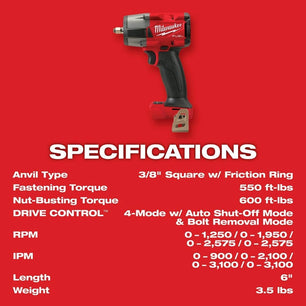 Milwaukee 2960-20 M18 FUEL™ 3/8