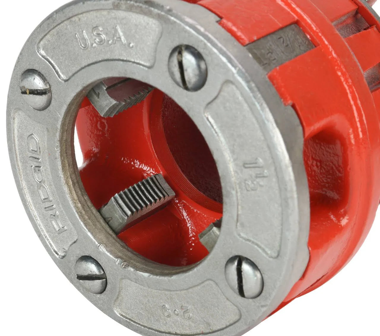 RIDGID 37410 12-R 1 1/2" NPT Alloy RH Die Head Complete - McCally Tool and Supply | Industrial Distributor & Repair