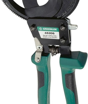 Greenlee 45206 Ratchet Cable Cutter - McCally Tool and Supply | Industrial Distributor & Repair