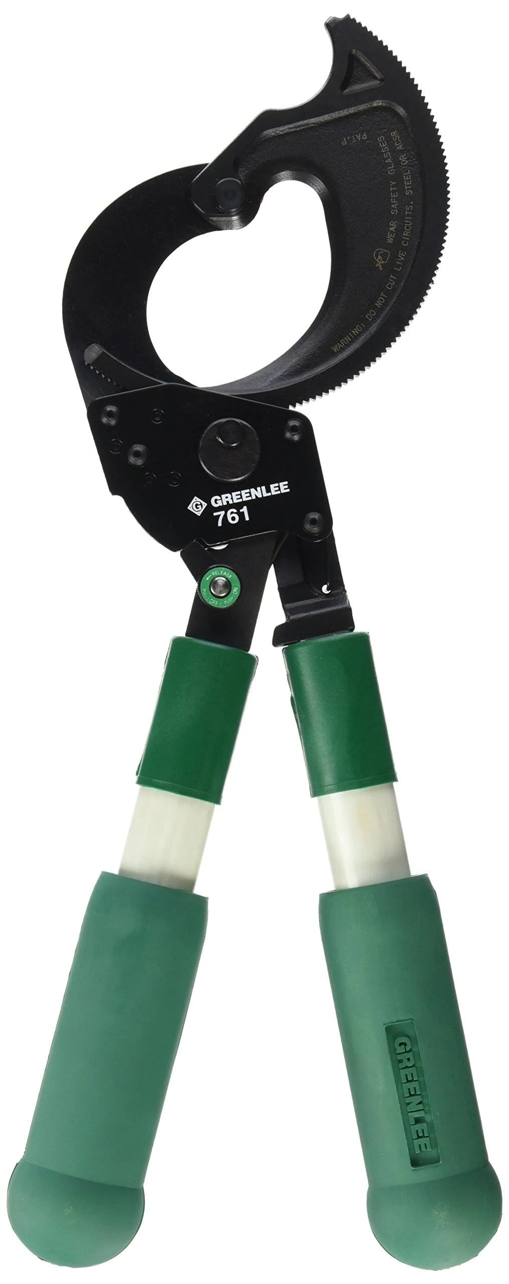 Greenlee 761 Two-Hand Ratchet Cable Cutter - McCally Tool and Supply | Industrial Distributor & Repair