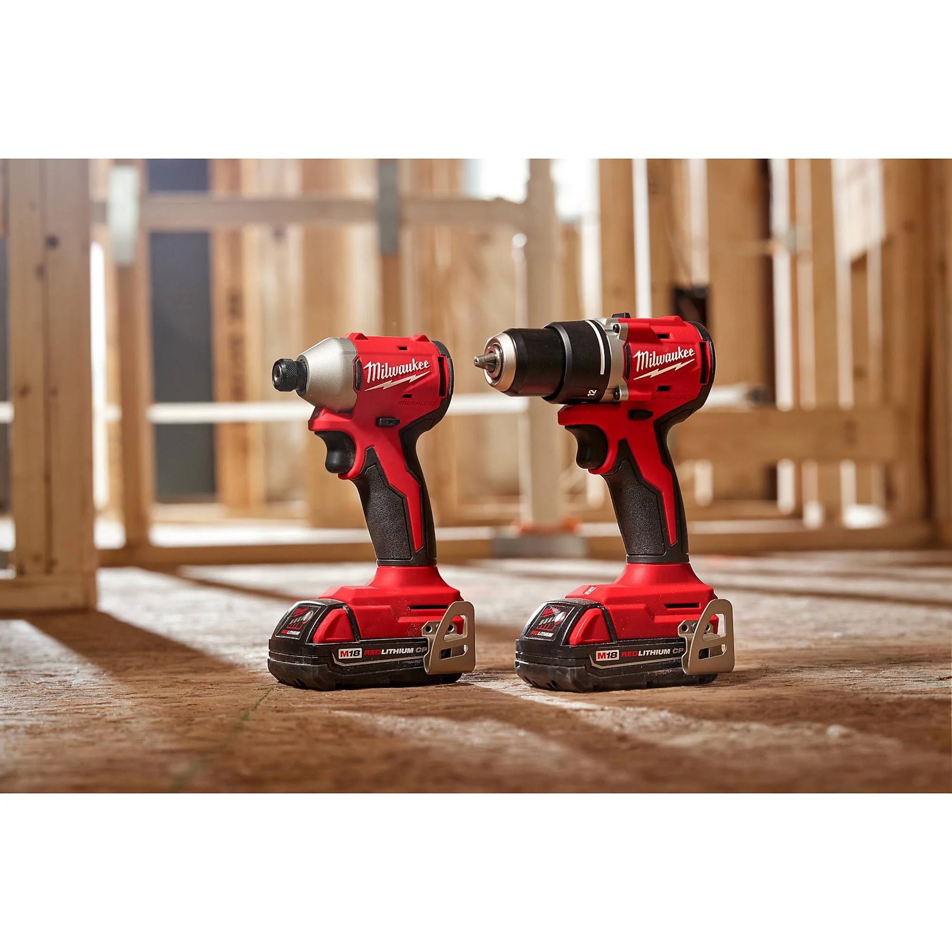Milwaukee 3692-22CT M18™ Compact Brushless 2-Tool Combo Kit - McCally Tool and Supply | Industrial Distributor & Repair
