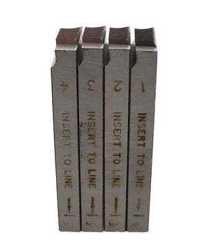 RIDGID 47745 1/2" to 3/4" - 14 NPT Universal Dies Alloy RH (4pk) - McCally Tool and Supply | Industrial Distributor & Repair