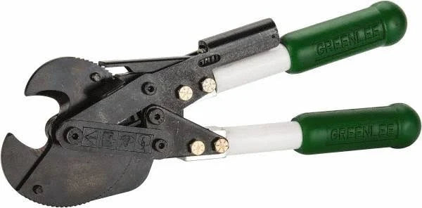 Greenlee 773 High Performance Ratchet Cable Cutter 15-1/2" - McCally Tool and Supply | Industrial Distributor & Repair