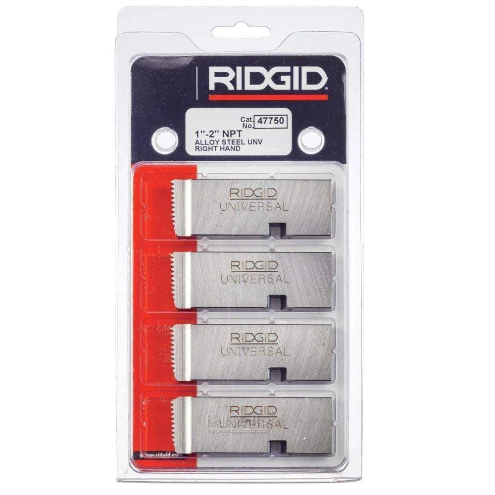 RIDGID 47750 1" To 2" 11-1/2 NPT Universal Dies Alloy (4pk) - McCally Tool and Supply | Industrial Distributor & Repair