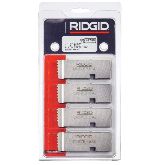 RIDGID 47750 1" To 2" 11-1/2 NPT Universal Dies Alloy (4pk) - McCally Tool and Supply | Industrial Distributor & Repair