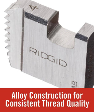 RIDGID 37870 12-R 1/2"-14 NPT Dies (4pk) - McCally Tool and Supply | Industrial Distributor & Repair