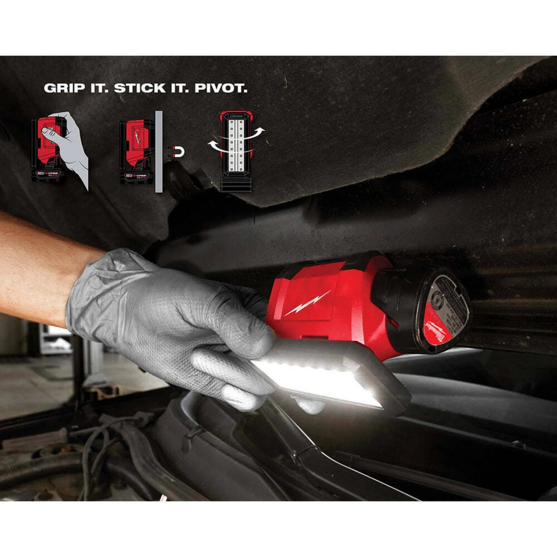 Milwaukee 2367-20 M12™ ROVER™ Service and Repair Flood Light w/ USB Charging