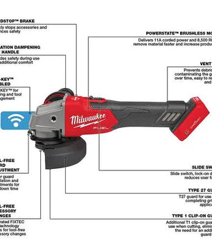 Milwaukee 2883-20 M18 FUEL™ 4-1/2