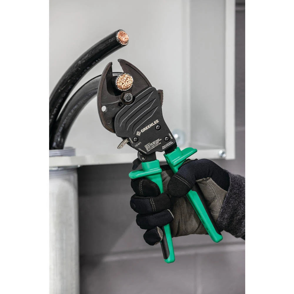 Greenlee 45208G Ratchet Cable Cutter (Open Jaw)
