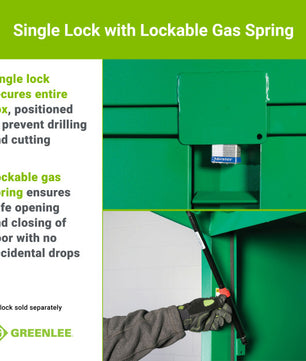 Greenlee 7060-CFO Compact Field Office with Casters - McCally Tool and Supply | Industrial Distributor & Repair