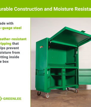 Greenlee 7060-CFO Compact Field Office with Casters - McCally Tool and Supply | Industrial Distributor & Repair