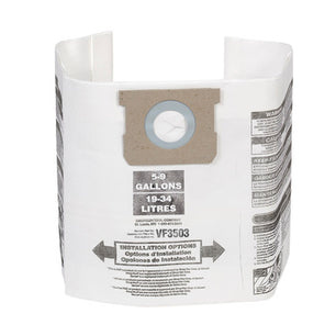 RIDGID 40153 VF3503 High-Efficiency 6-9 Gallon Vacuum Dust Bags - McCally Tool and Supply | Industrial Distributor & Repair