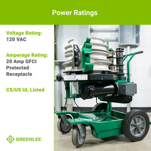 Greenlee 855GX Programmable Electric Conduit Bender